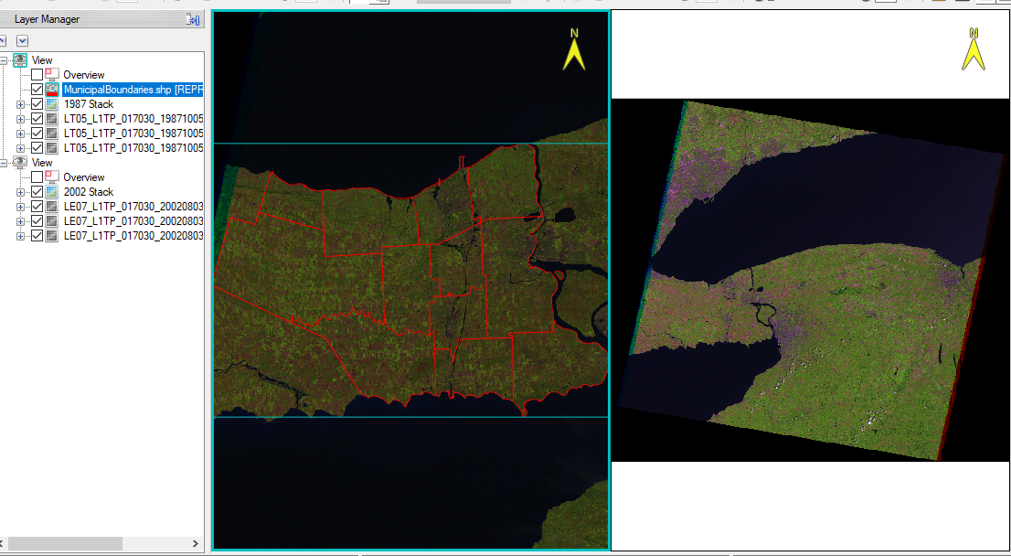 Image of the Niagara municipal boundary shapefile 1
